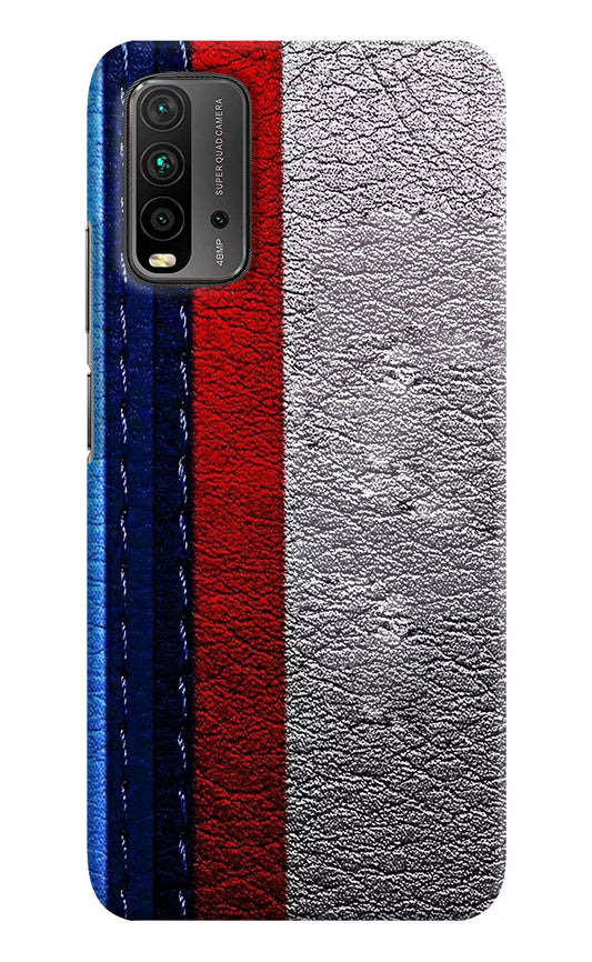 BMW Stripes Redmi 9 Power Hard Case Back Cover by Casekaro