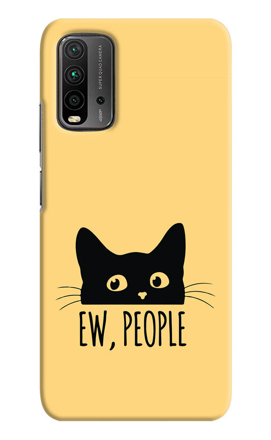 Ew People Catitude Redmi 9 Power Hard Case Back Cover by Casekaro