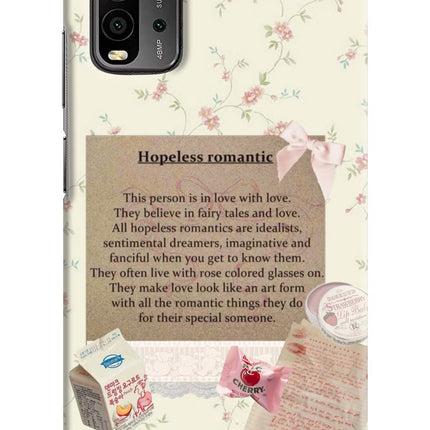 Hopeless Romantic Redmi 9 Power Hard Case Back Cover by Casekaro