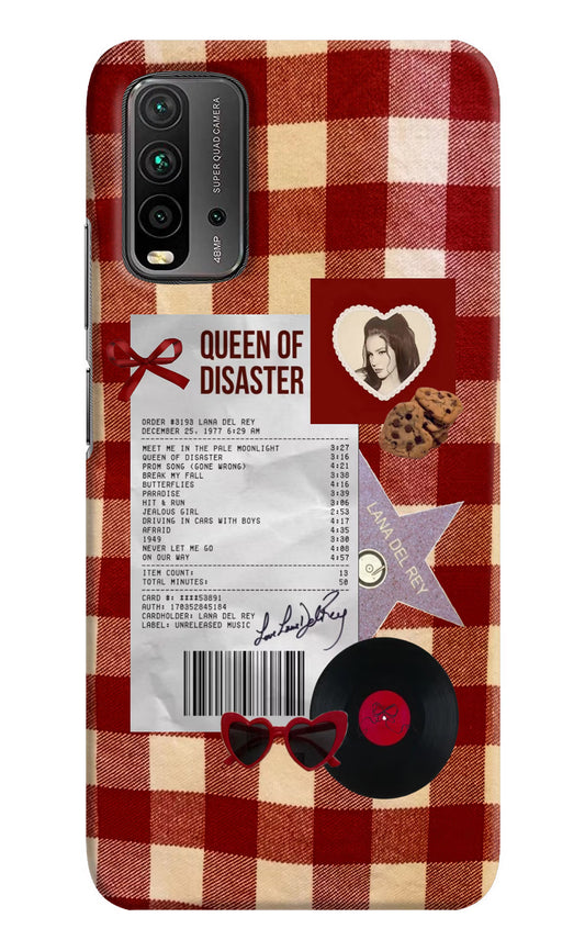 Queen of Disaster Redmi 9 Power Hard Case Back Cover by Casekaro