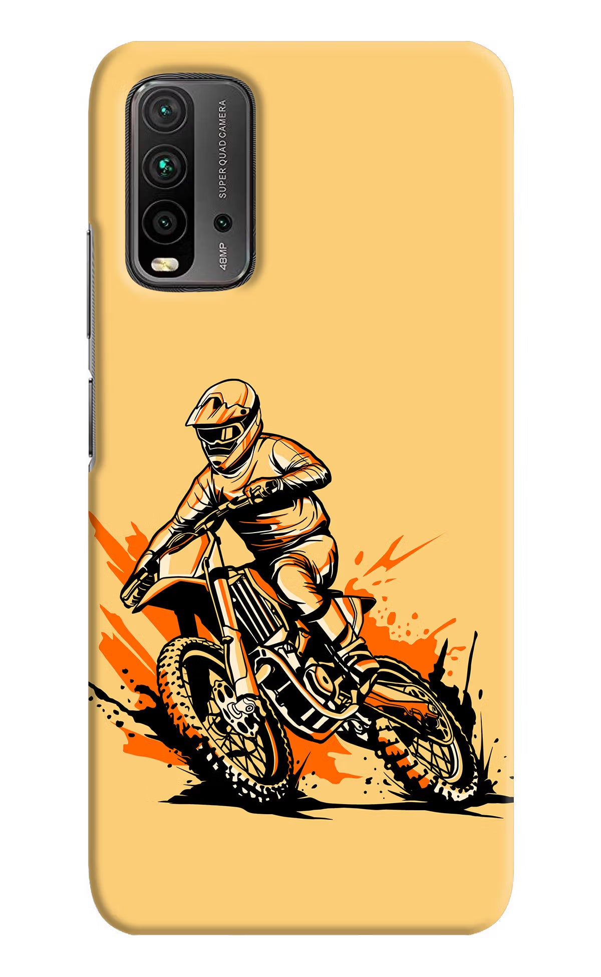 Off-Road Fury Redmi 9 Power Hard Case Back Cover by Casekaro