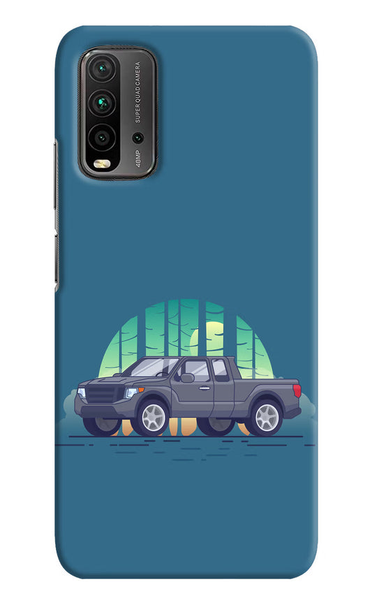 Retro Garage Vibe Redmi 9 Power Hard Case Back Cover by Casekaro