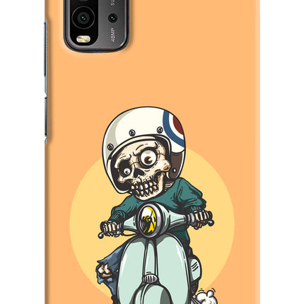 Undead Biker Redmi 9 Power Hard Case Back Cover by Casekaro