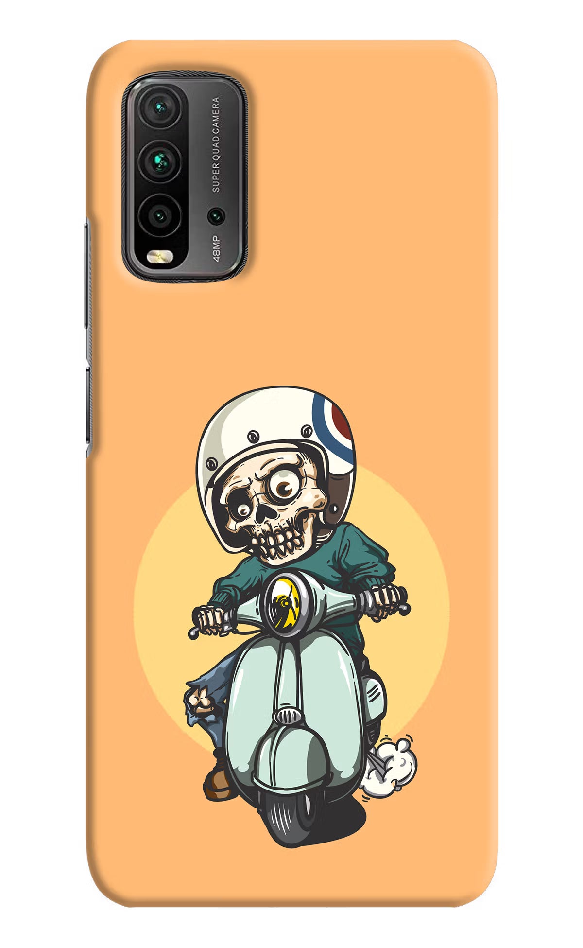 Undead Biker Redmi 9 Power Hard Case Back Cover by Casekaro