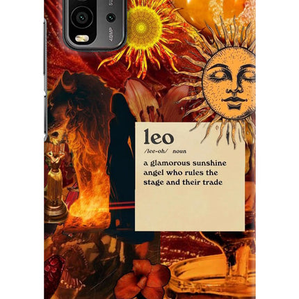 Leo Zodiac Redmi 9 Power Hard Case Back Cover by Casekaro