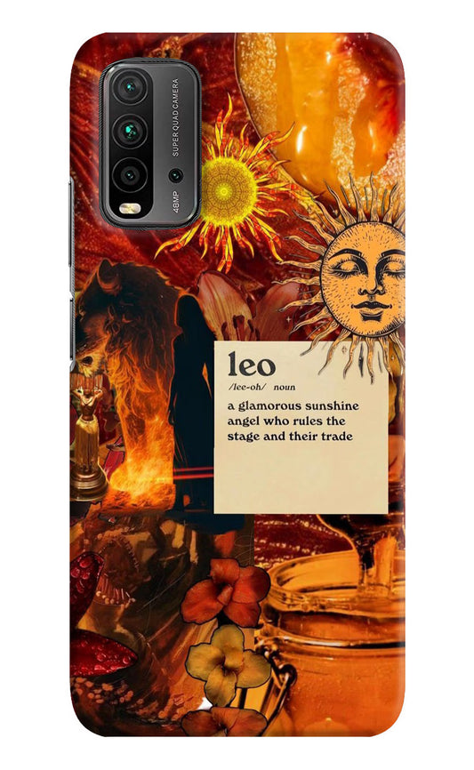 Leo Zodiac Redmi 9 Power Hard Case Back Cover by Casekaro