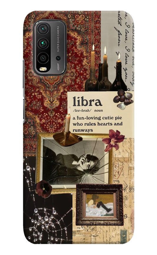 Libra Zodiac Redmi 9 Power Hard Case Back Cover by Casekaro