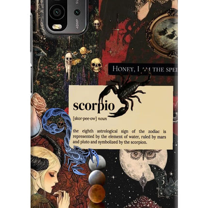 Scorpio Zodiac Redmi 9 Power Hard Case Back Cover by Casekaro