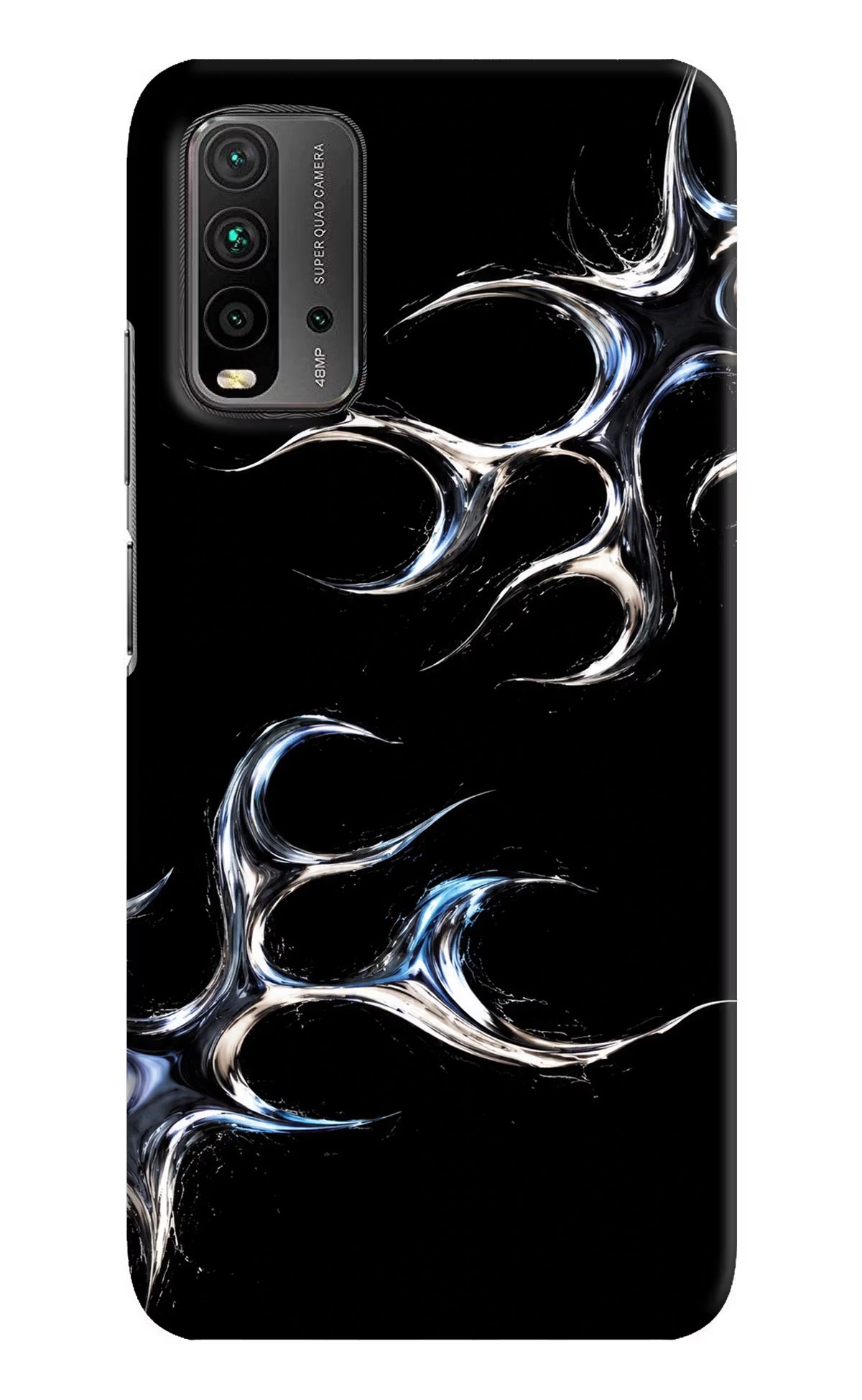 Chrome Tribal Redmi 9 Power Hard Case Back Cover by Casekaro