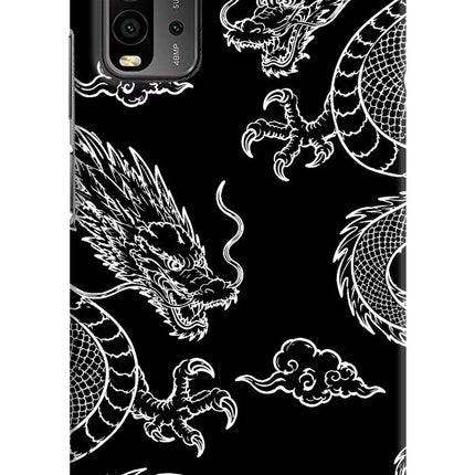 Twin Dragons Redmi 9 Power Hard Case Back Cover by Casekaro