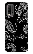 Twin Dragons Redmi 9 Power Hard Case Back Cover by Casekaro