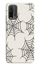 Spider Web Redmi 9 Power Hard Case Back Cover by Casekaro