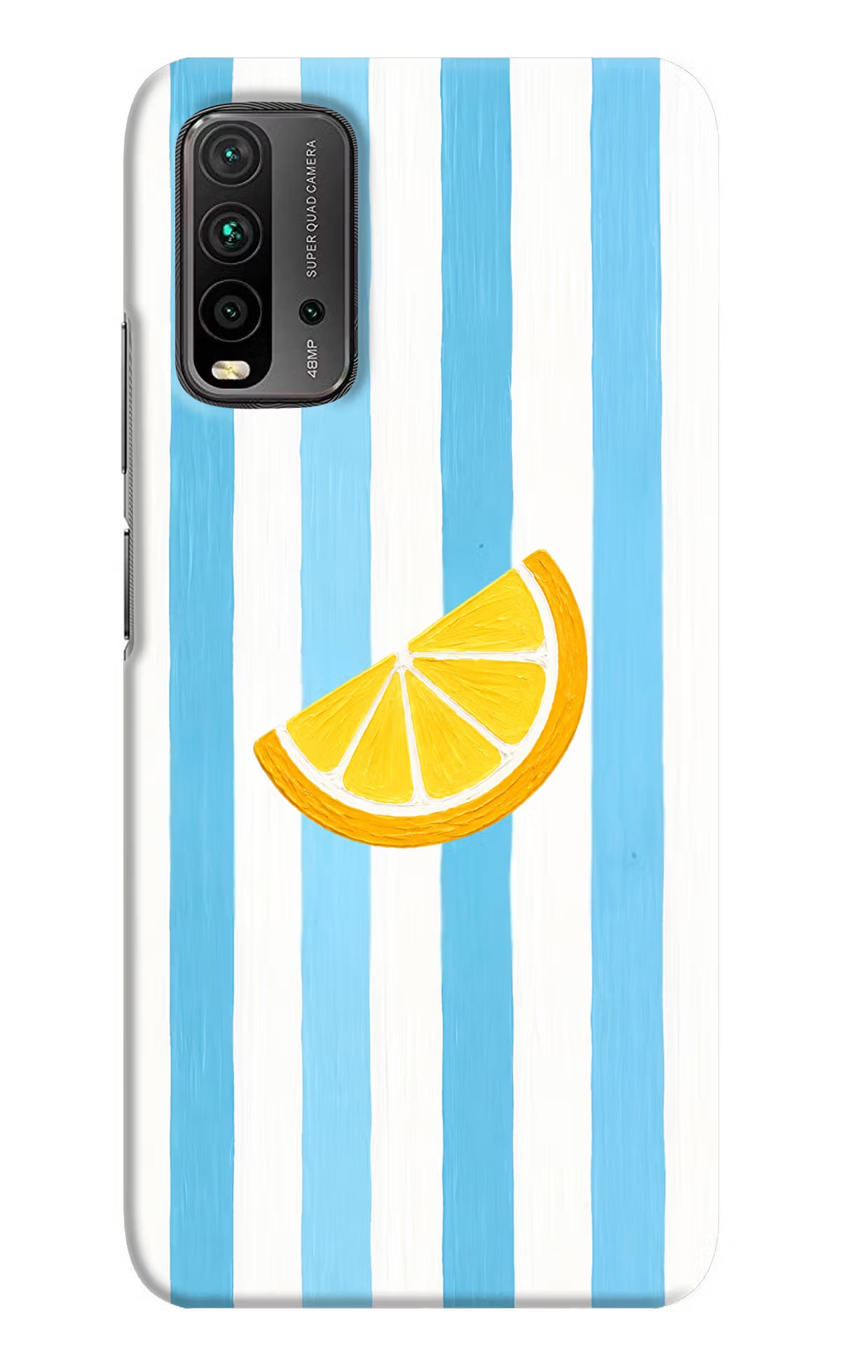 Summer Lemon Redmi 9 Power Hard Case Back Cover by Casekaro