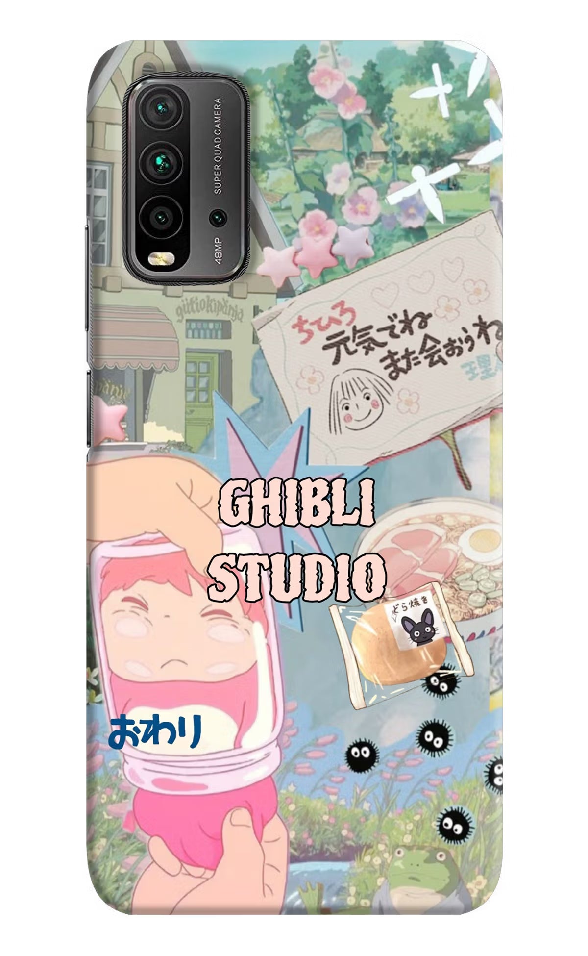 Studio Ghibli Redmi 9 Power Back Cover