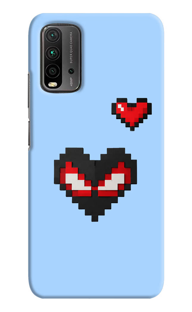 Peter Heart Redmi 9 Power Hard Case Back Cover by Casekaro