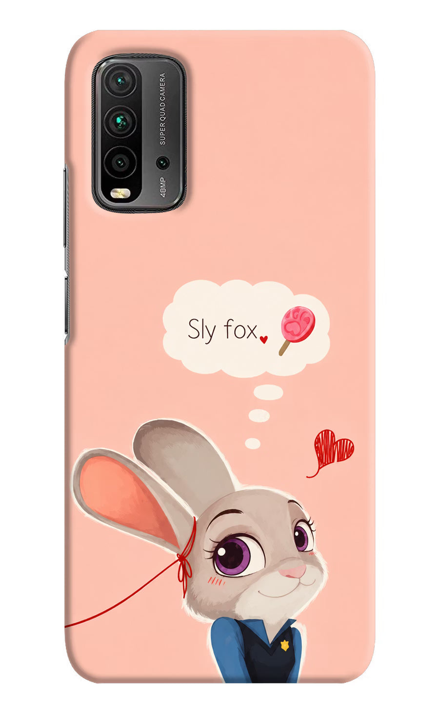 Judy Charm Redmi 9 Power Back Cover, Hard case