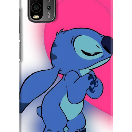 Stitch Hug Redmi 9 Power Hard Case Back Cover by Casekaro