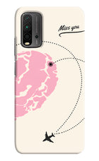 Miss Orbit Redmi 9 Power Hard Case Back Cover by Casekaro