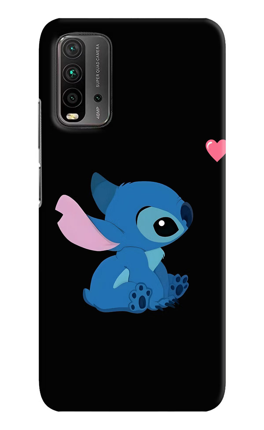 Stitch Crush Redmi 9 Power Back Cover, Hard case