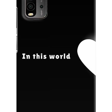 This World Redmi 9 Power Hard Case Back Cover by Casekaro
