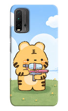 Tiger Treat Redmi 9 Power Hard Case Back Cover by Casekaro