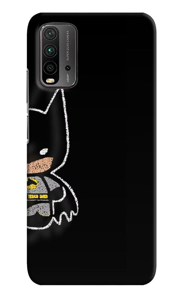 Bat Kitty Redmi 9 Power Hard Case Back Cover by Casekaro