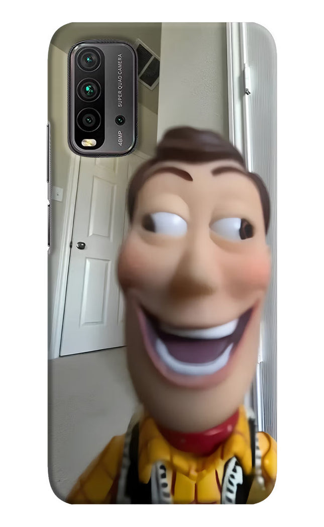 Side Eye Woody Redmi 9 Power Hard Case Back Cover by Casekaro