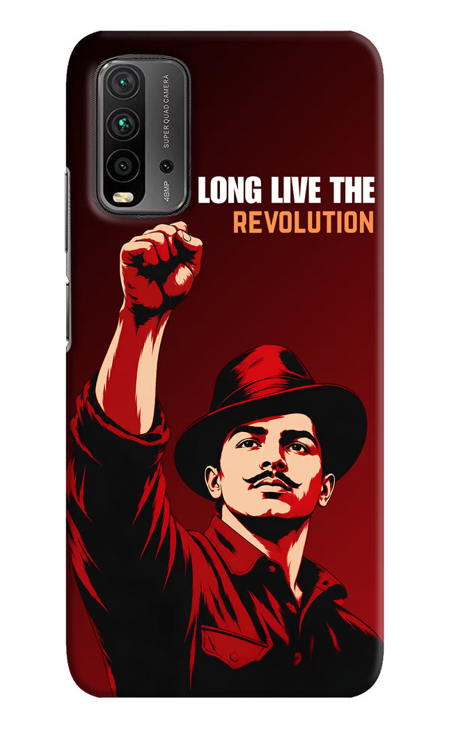 Bhagat Singh Revolution Redmi 9 Power Hard Case Back Cover by Casekaro