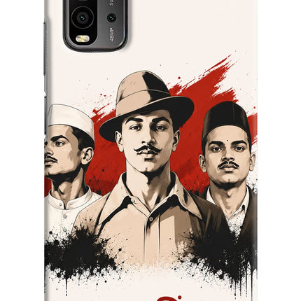 Bhagat Singh Trio Redmi 9 Power Hard Case Back Cover by Casekaro