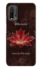 Bloom Redmi 9 Power Hard Case Back Cover by Casekaro