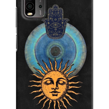 Divine Sun Redmi 9 Power Hard Case Back Cover by Casekaro