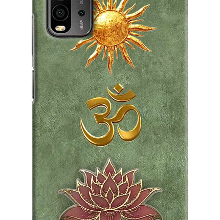 Om & Lotus Redmi 9 Power Back Cover