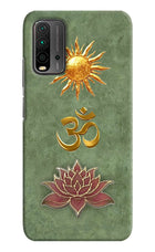 Om & Lotus Redmi 9 Power Back Cover