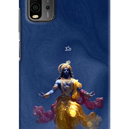 Cosmic Krishna Redmi 9 Power Hard Case Back Cover by Casekaro