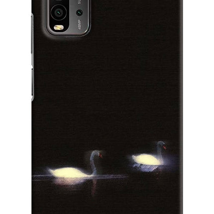 Silent Swans Redmi 9 Power Hard Case Back Cover by Casekaro