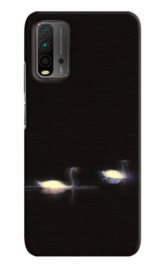 Silent Swans Redmi 9 Power Hard Case Back Cover by Casekaro
