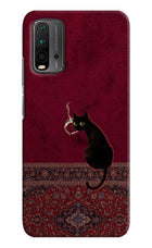 Midnight Cat Redmi 9 Power Hard Case Back Cover by Casekaro