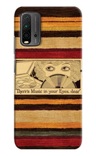 Vinyl Stripes Redmi 9 Power Back Cover