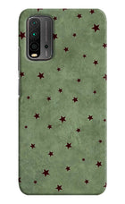 Green Stars Redmi 9 Power Back Cover