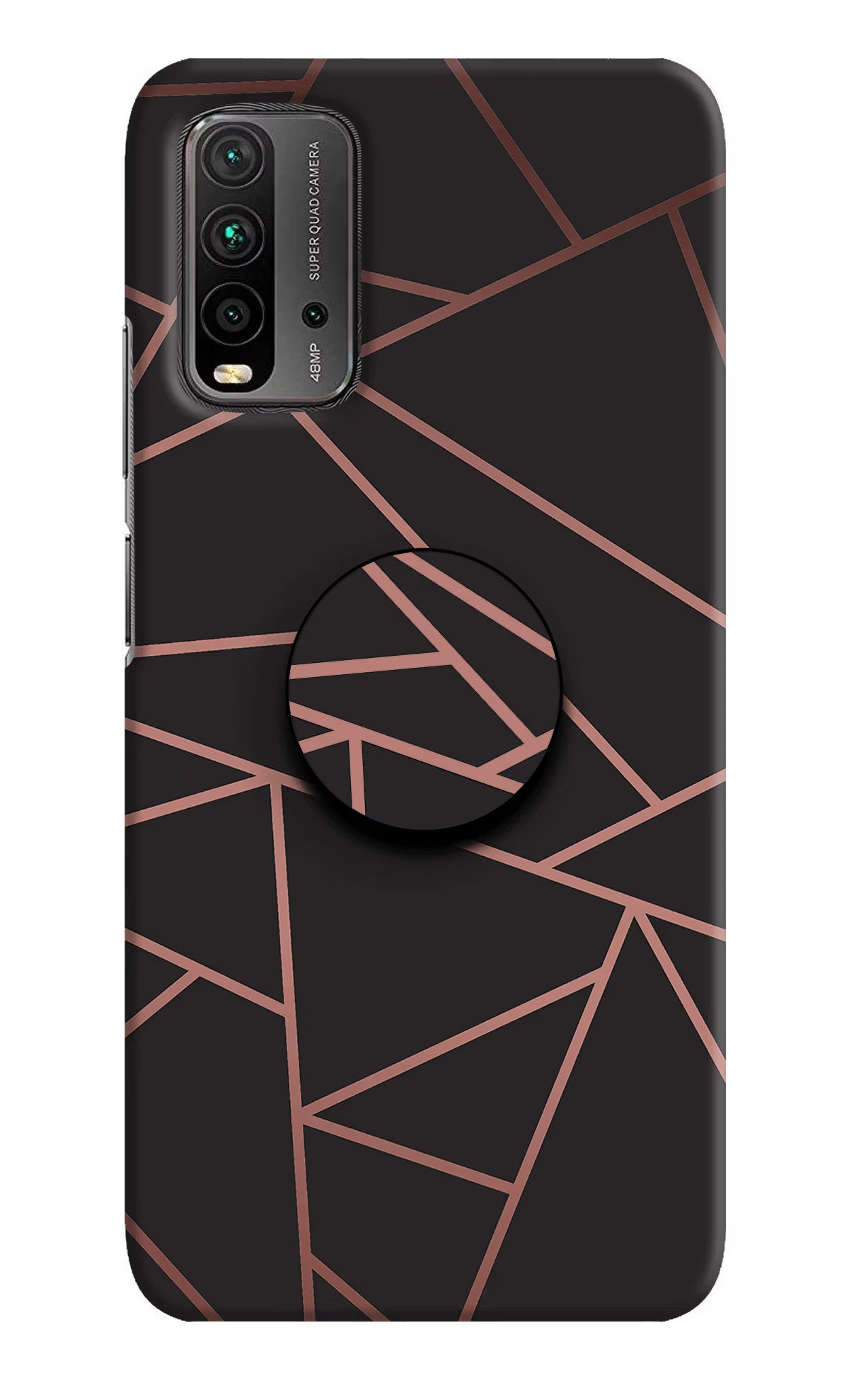 Geometric Pattern Redmi 9 Power Pop Case by Casekaro