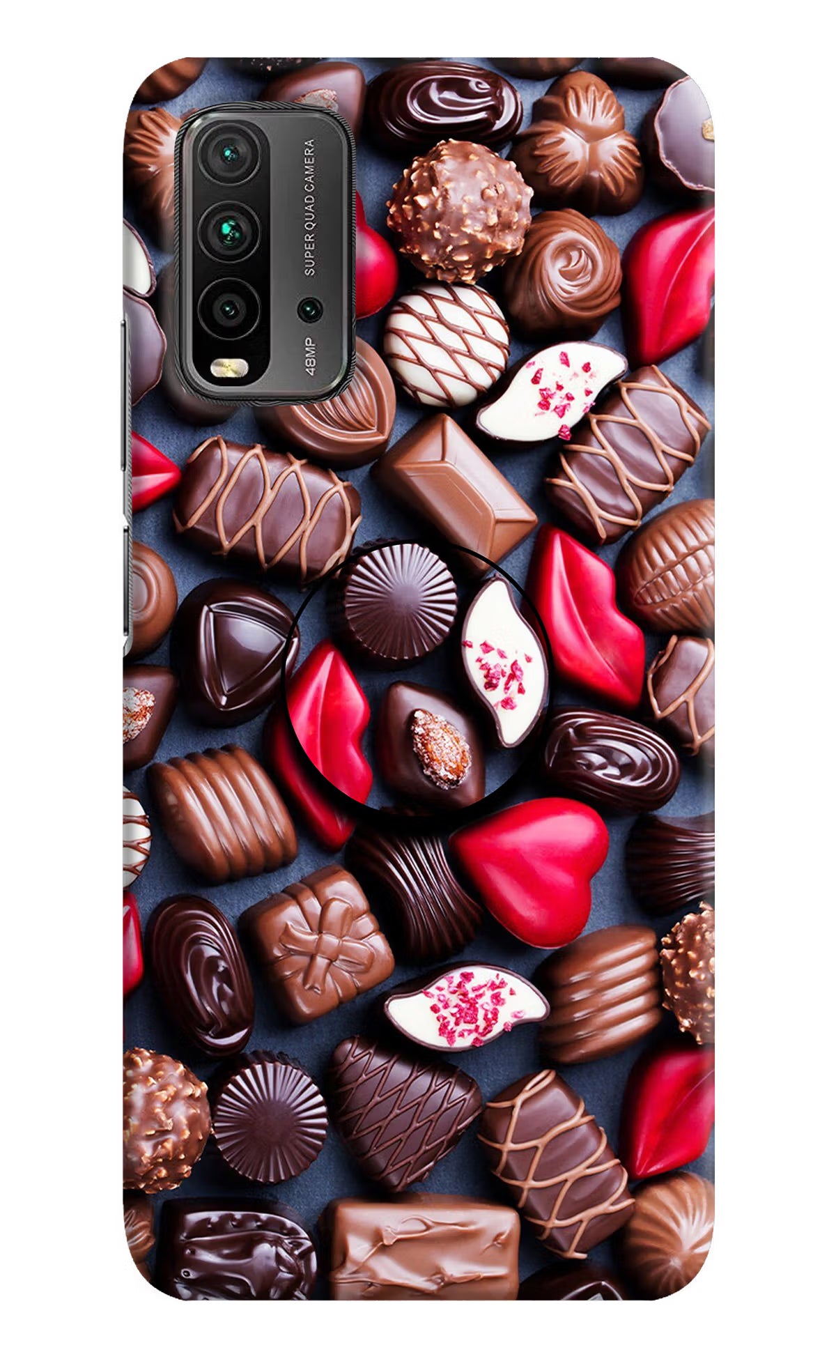 Chocolates Redmi 9 Power Pop Case by Casekaro