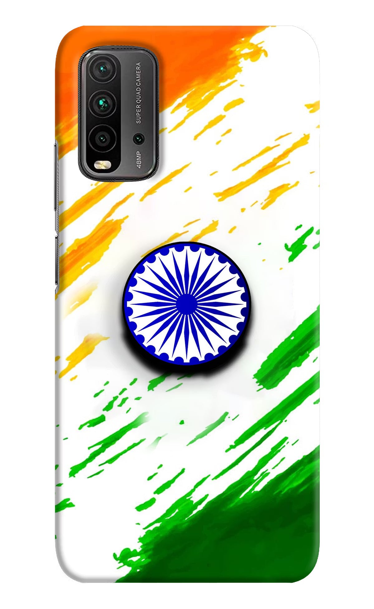 Indian Flag Ashoka Chakra Redmi 9 Power Pop Case by Casekaro
