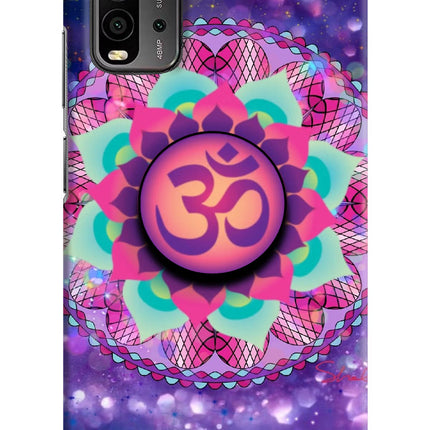 Om Purple Redmi 9 Power Pop Case by Casekaro