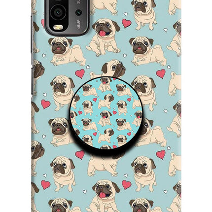 Pug Dog Redmi 9 Power Pop Case by Casekaro