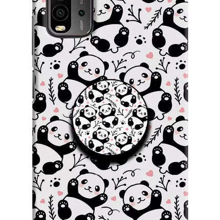 Cute Panda Redmi 9 Power Pop Case by Casekaro