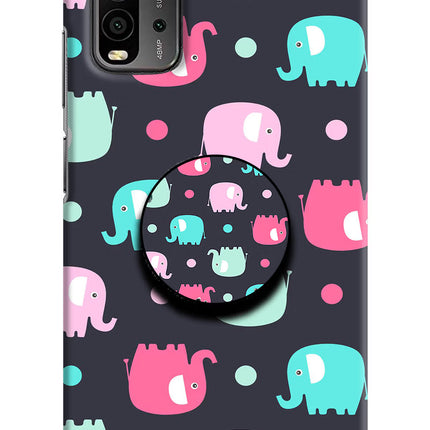 Baby Elephants Redmi 9 Power Pop Case by Casekaro