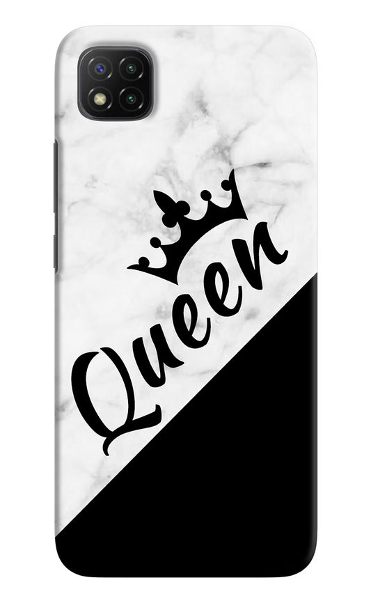 Queen Poco C3 Hard Case Back Cover by Casekaro