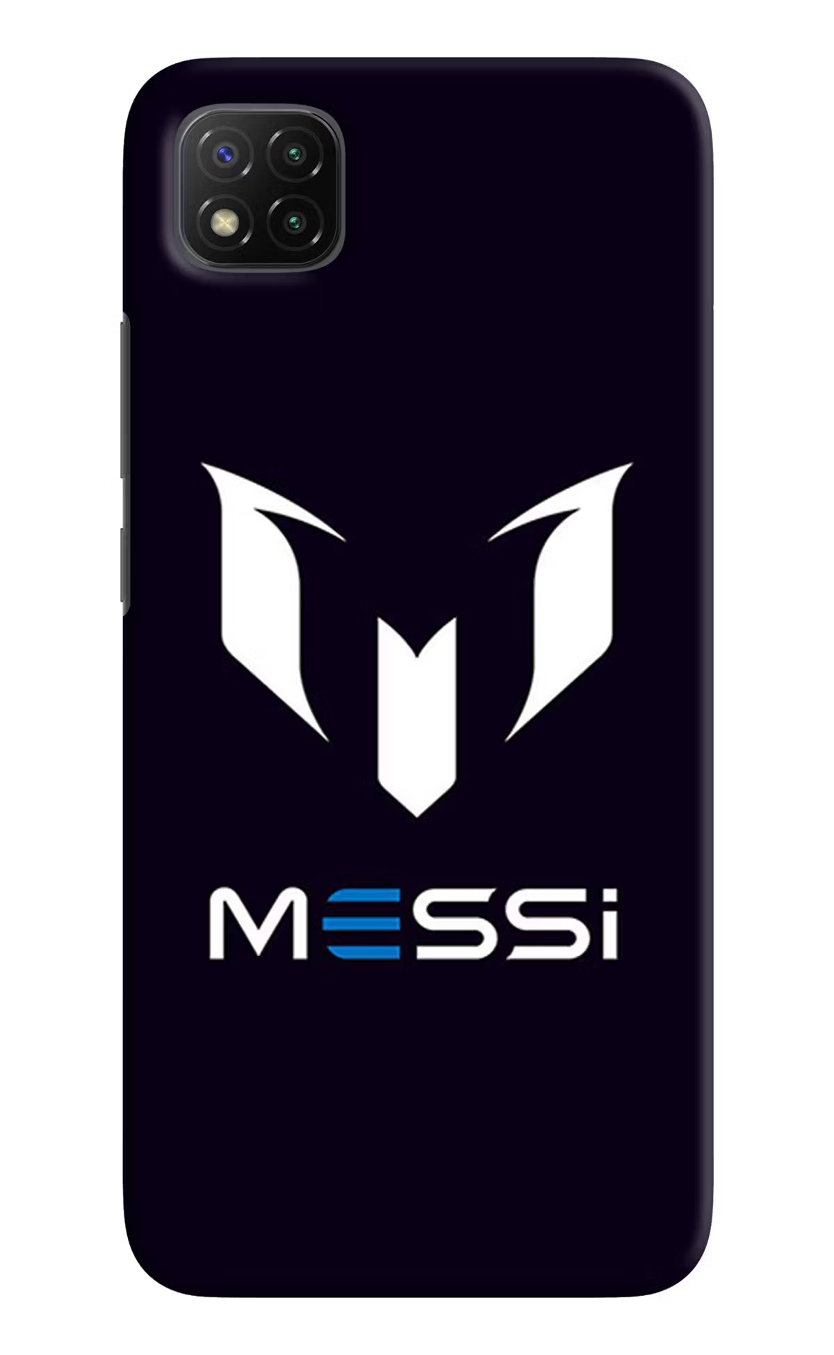 Messi Logo Poco C3 Hard Case Back Cover by Casekaro