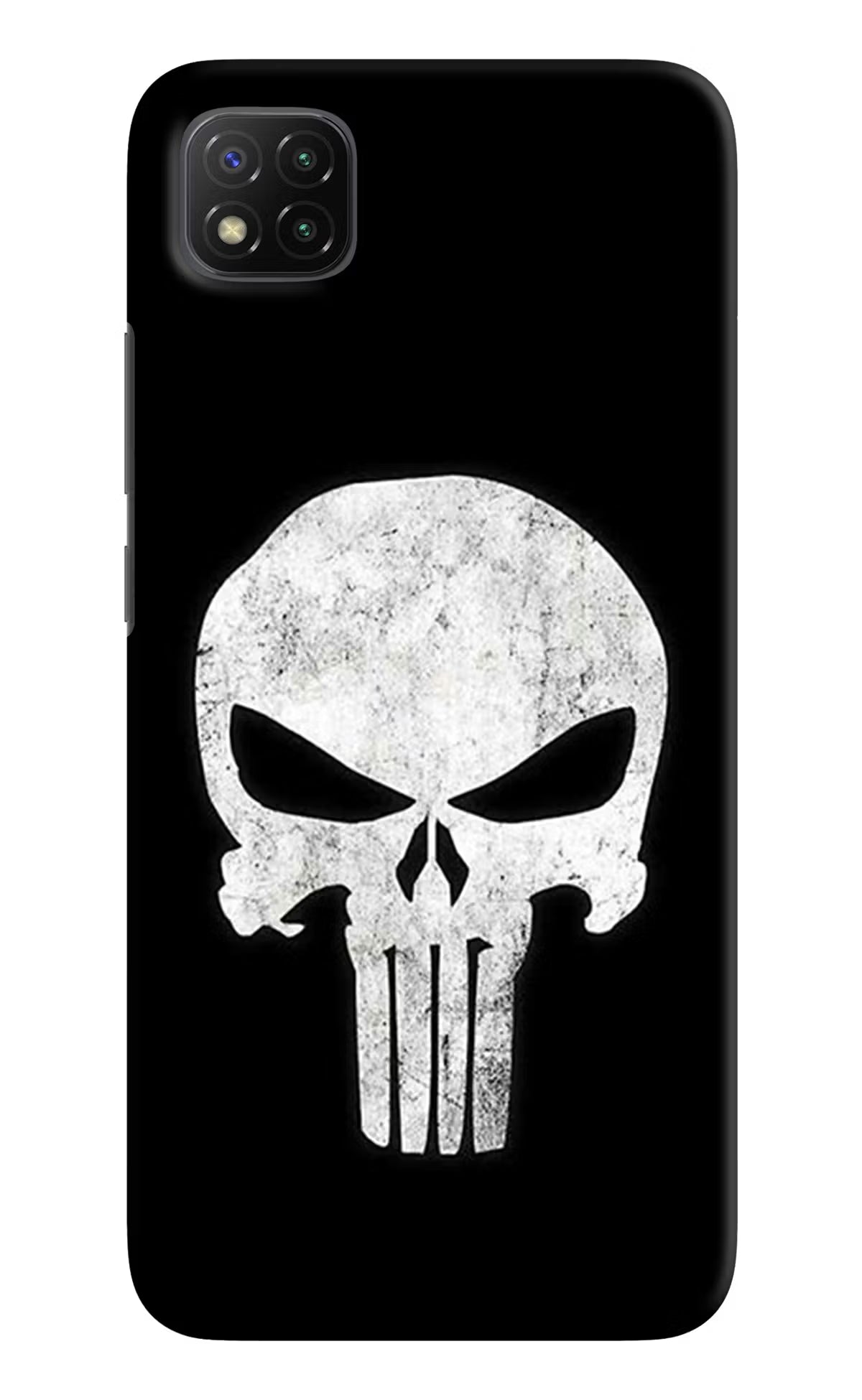 Punisher Skull Poco C3 Hard Case Back Cover by Casekaro