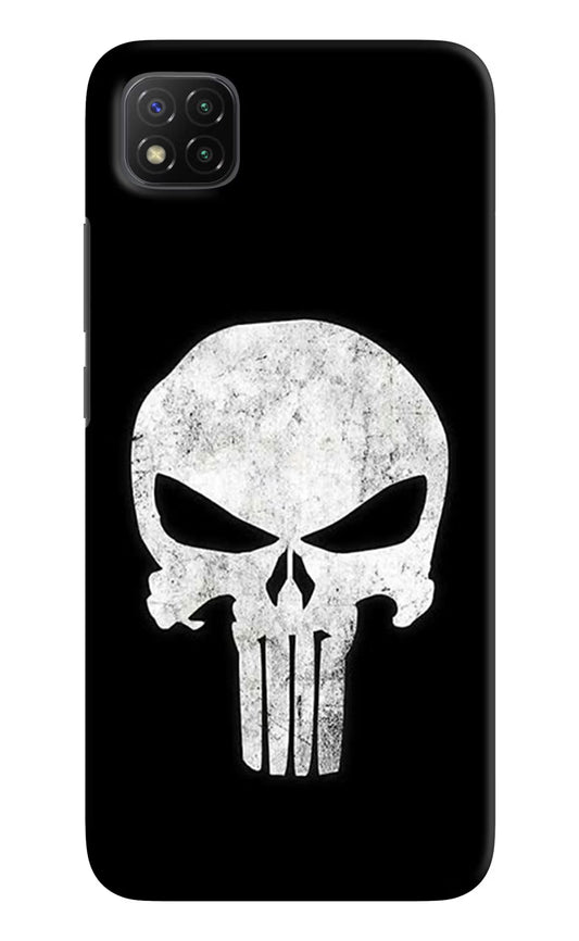Punisher Skull Poco C3 Hard Case Back Cover by Casekaro